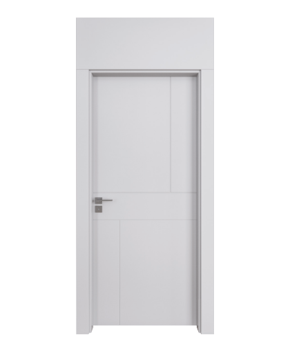BY-256V  Porte intérieure Laqué Vitrée